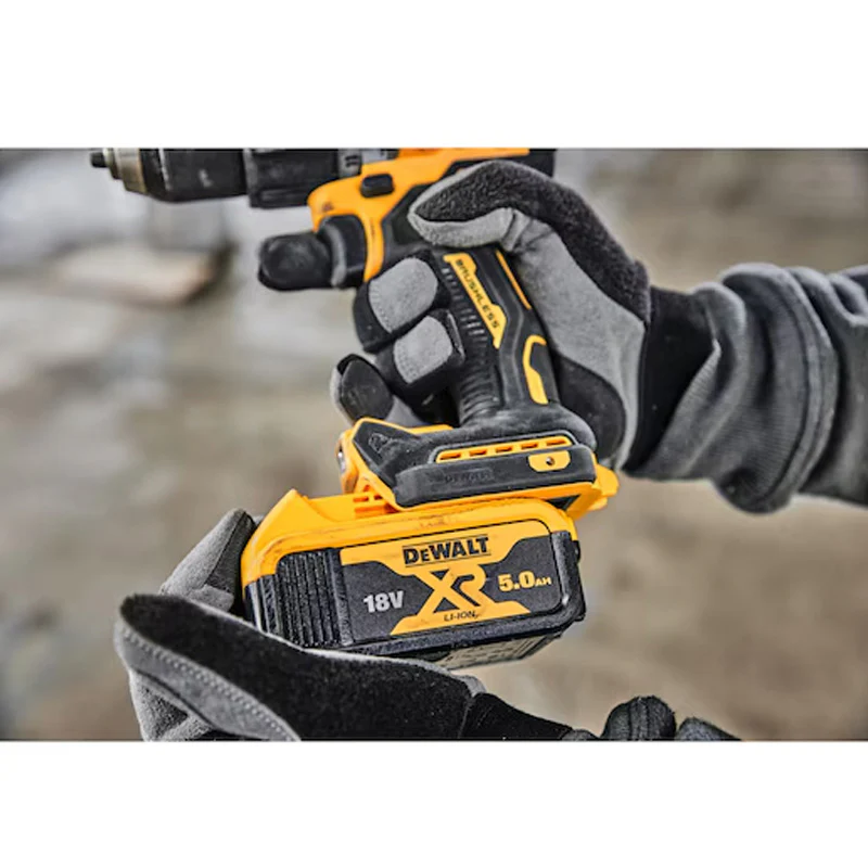 Perceuse-visseuse à percussion compacte 18V DEWALT DCD805P1T-QW avec coffret et 1 batterie 5,0 Ah - Image 6
