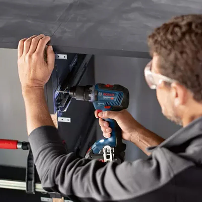 Perceuse-visseuse BOSCH GSR 18V-55 - 0615A5002P Professional sans fil 18 V - 55 Nm Brushless + 3x batterie ProCORE 4,0 Ah + chargeur + L case - Image 5
