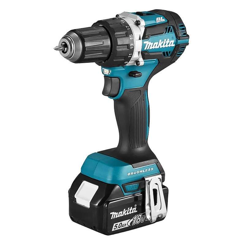 Perceuse visseuse MAKITA DDF484RTJ 18 V Li-Ion (2x5.0Ah) Ø 13 mm + chargeur rapide - Image 2