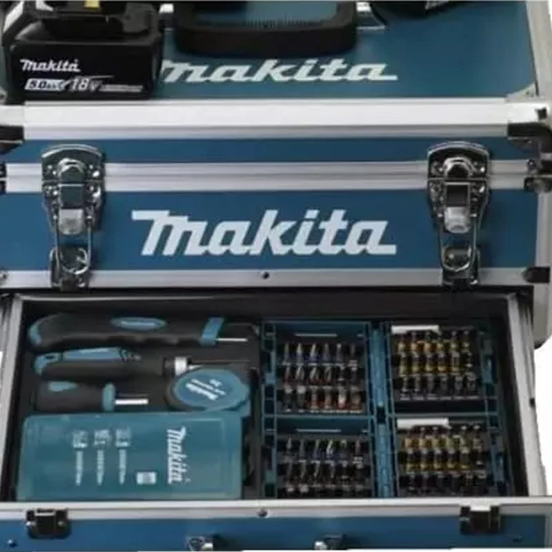 Perceuse visseuse MAKITA DDF484RTX6 18 V - 5 Ah - Ø 13 mm + Coffret 96 accessoires + 2 batteries LXT® 18V - 5Ah - Image 6