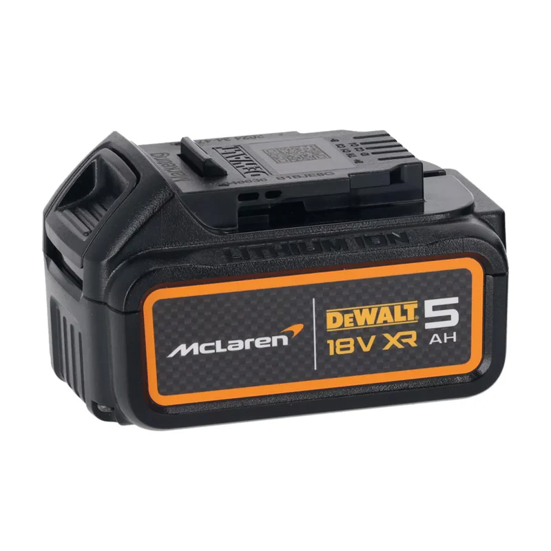 Perceuse Visseuse Percussion XR 18V Brushless Dewalt DCD85MP2T-QW Édition Limitée McLaren Livrée Avec 2 Batteries 5Ah Li-Ion, 1 Chargeur en Coffret TSTAK - Image 2