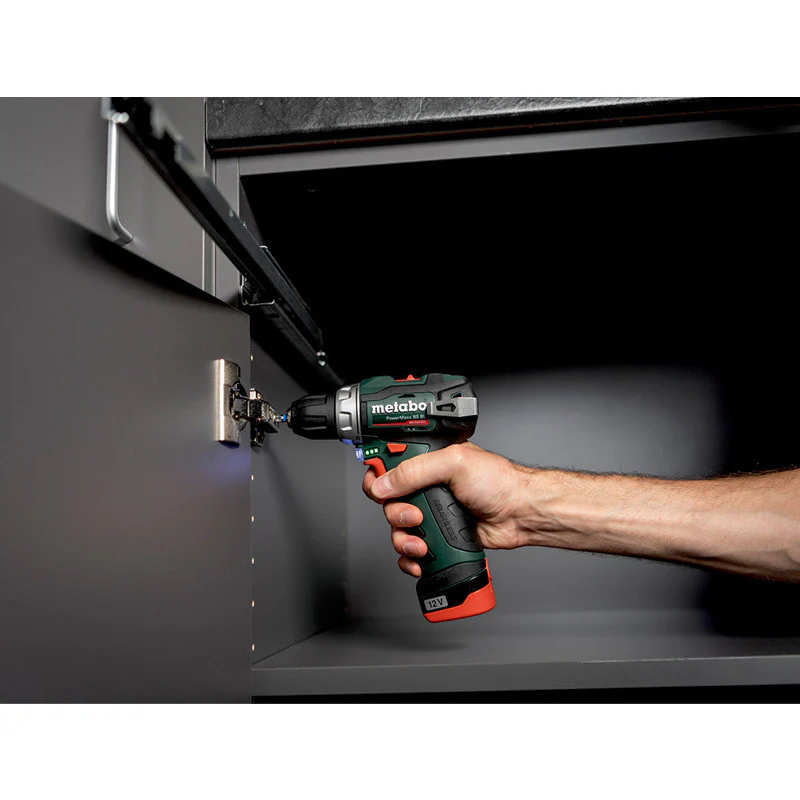 Perceuse visseuse sans fil 12 V PowerMaxx BS BL 2 x 2Ah Li-Power - METABO - 601721500 - Chargeur LC40, coffret - Image 6