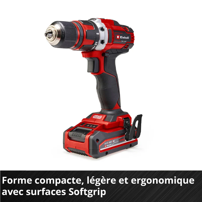 Perceuse-Visseuse sans fil EINHELL TE-CD 18/40-1 Li (2x1,5 Ah) - Image 4