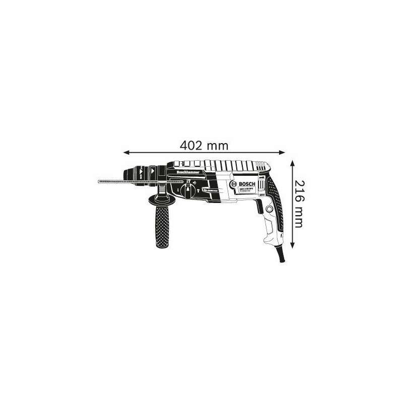 Perforateur BOSCH GBH 2-28 F Professional SDS-Plus 880 W + L-Boxx 0611267601 - Image 4