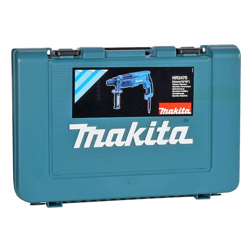 Perforateur burineur MAKITA HR2470 SDS-Plus 780W + Coffret 17 pièces D-42444 - Image 4
