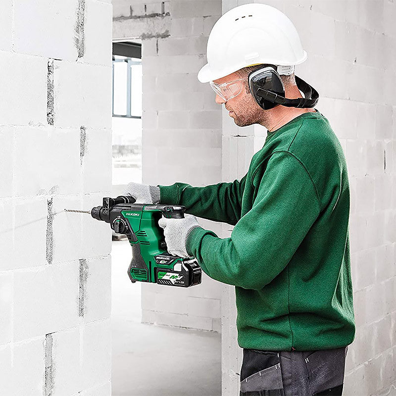 Perforateur burineur sans fil SDS-max 36V HIKOKI DH36DMAW2Z 8,5J en coffret (vendu sans batterie) - Image 5