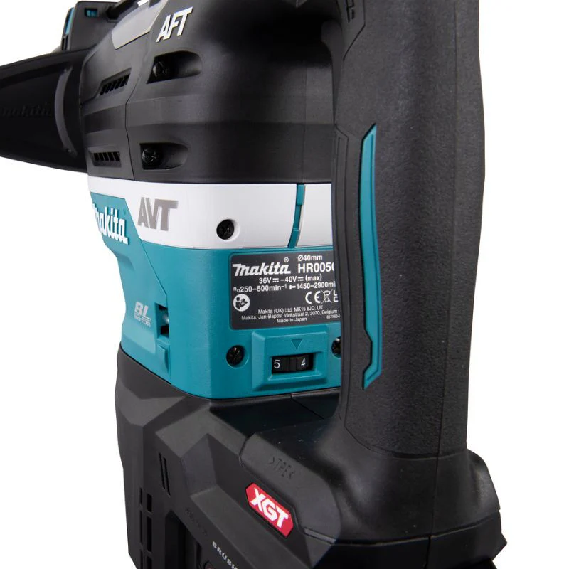 Perforateur-burineur SDS-MAX 40V max Li-Ion XGT MAKITA HR005GZ01 40 mm - Machine seule - Image 4
