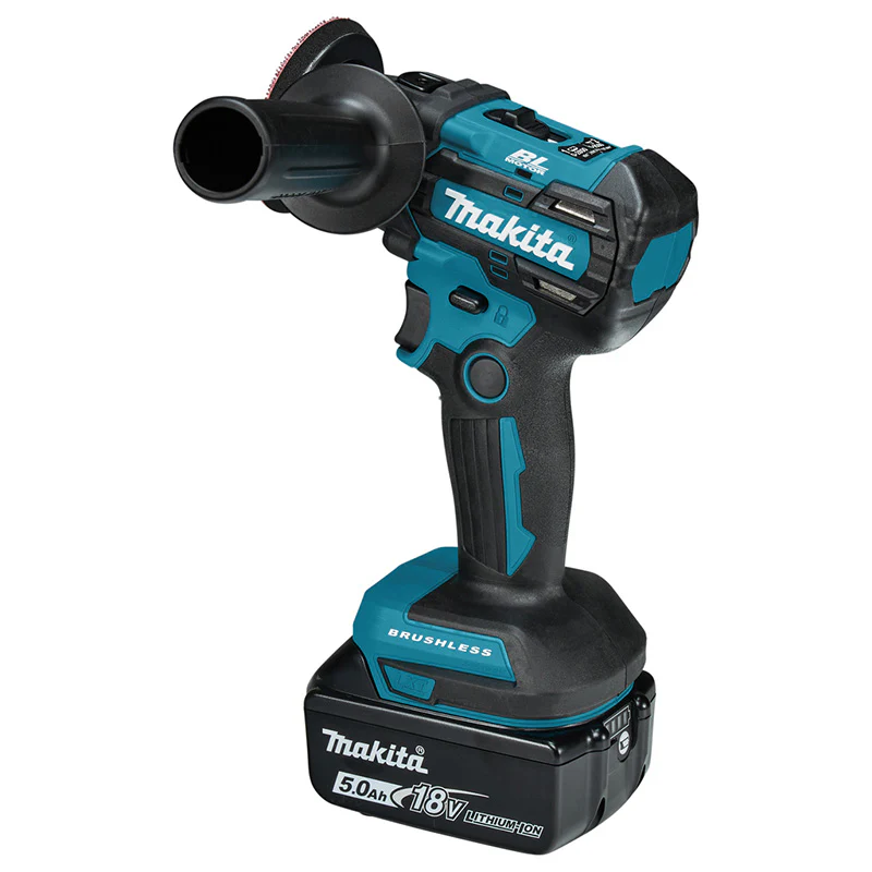 Polisseuse à batterie 50/75 mm Li-Ion LXT MAKITA DPV300RTJ avec 2 batteries 5,0 Ah, 1 chargeur et MAKPAC - Image 3