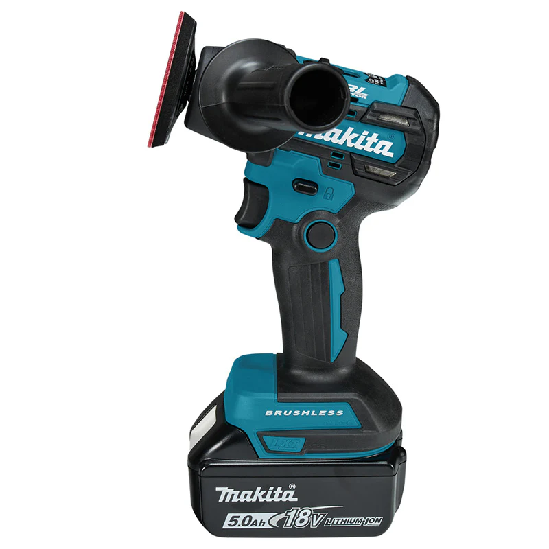 Polisseuse à batterie 50/75 mm Li-Ion LXT MAKITA DPV300RTJ avec 2 batteries 5,0 Ah, 1 chargeur et MAKPAC - Image 4