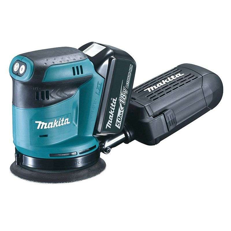 Ponceuse Excentrique MAKITA DBO180RTJ 125 mm à Batteries LXT 18 V (2 x 5,0 Ah) - Image 2