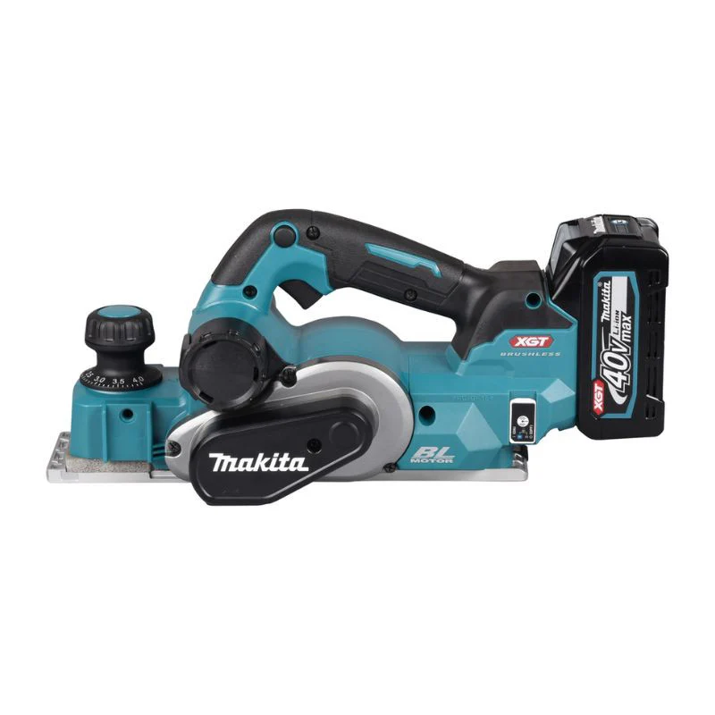 Rabot à battue 40V max 82 mm XGT MAKITA KP001GM201 2 x 4,0Ah + chargeur en coffret MakPac - Image 2