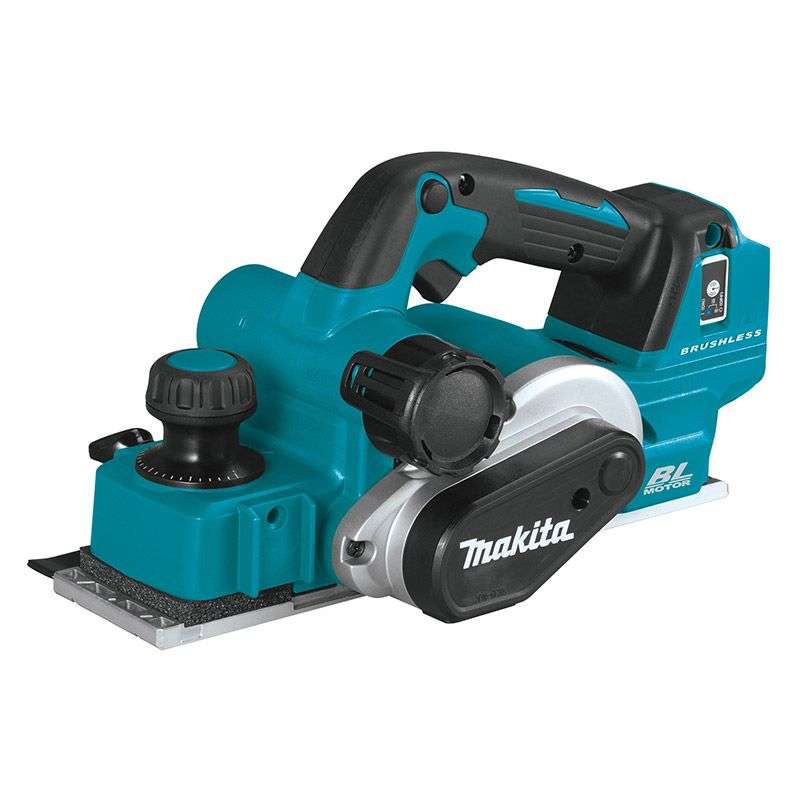Rabot MAKITA DKP181ZJ 18V Li-Ion 82mm ((vendu sans batterie) avec Coffret MakPac) - Image 2