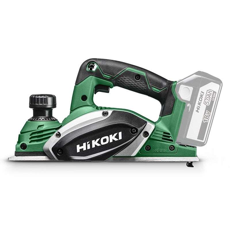 Rabot sans fil HIKOKI P18DSLW2Z + Hitcase 82mm 18V (vendu sans batterie) - Image 3