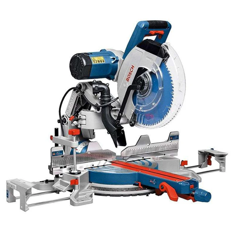 Scie à onglet BOSCH GCM 12 GDL Ø 305mm 2000W + Piètement BOSCH GTA 2600 - Image 2