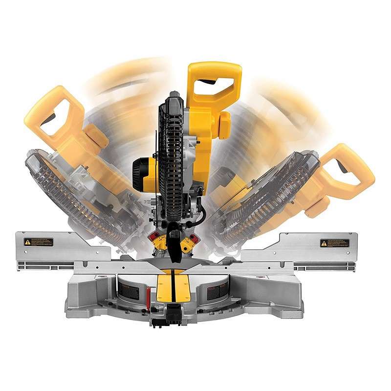Scie à onglets radiale Ø305mm 1675W DEWALT DWS780 et piètement DE7023 - Image 3