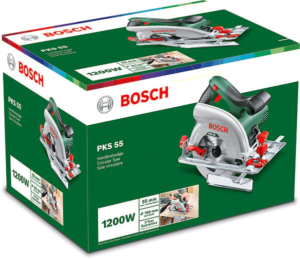 Scie circulaire PKS 55 - 1200W - BOSCH DIY - 0603500000 - Image 3