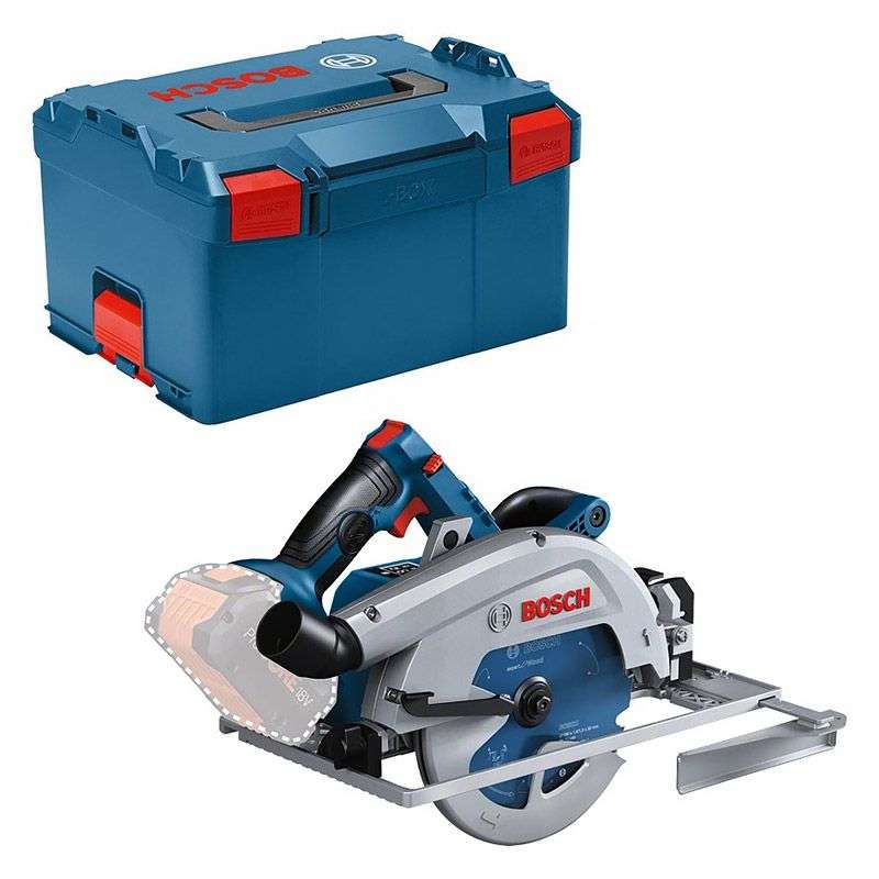 Scie circulaire sans fil BITURBO BOSCH GKS 18V-68 GC Professional (vendu sans batterie) en L-Boxx