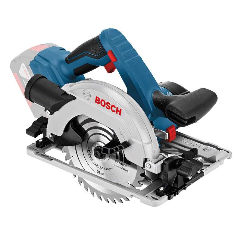 Scie Circulaire sans fil Ø165 BOSCH 06016A2101 - GKS 18V-57G Professional (vendu sans batterie) + L-Boxx - Image 2