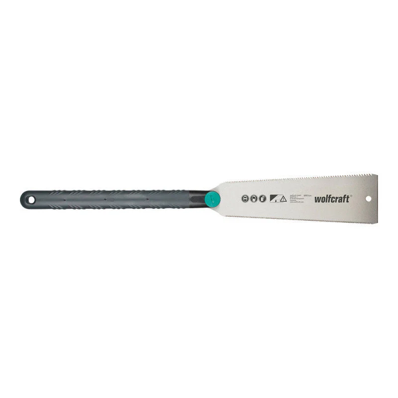 Scie japonaise bi-face bi-matière WOLFCRAFT 6951000 lame 240 mm