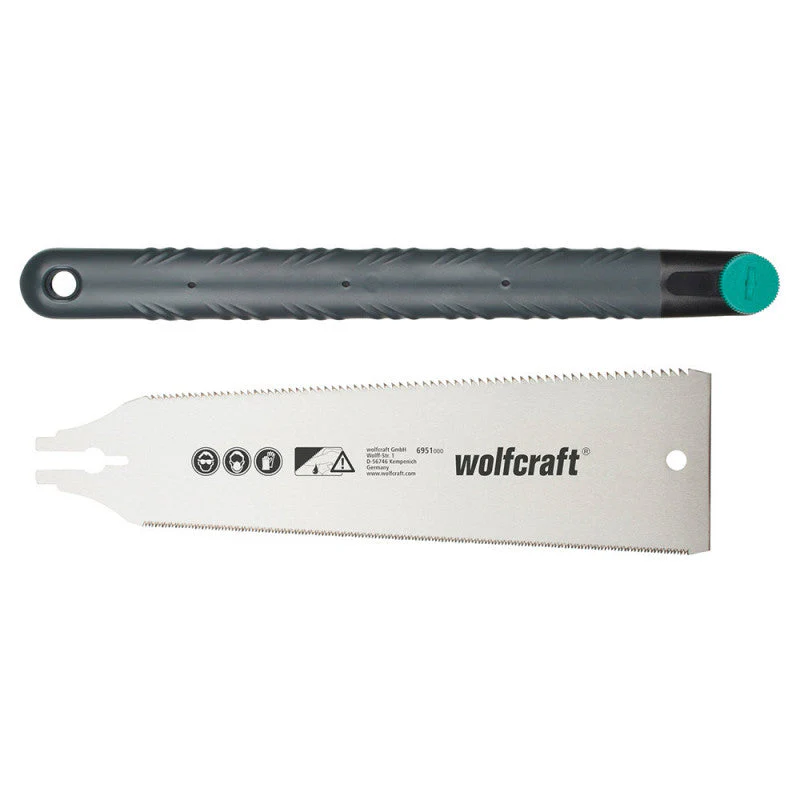 Scie japonaise bi-face bi-matière WOLFCRAFT 6951000 lame 240 mm - Image 2