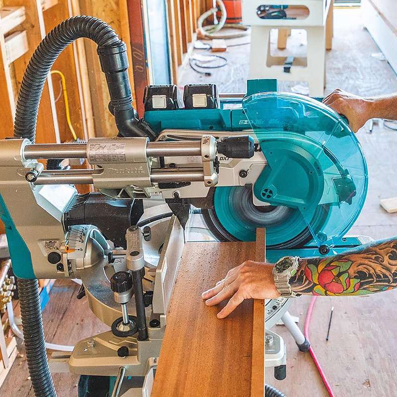 Scie radiale MAKITA DLS211ZU 36V (2x18V) Li-Ion Ø 305 mm (vendu sans batterie) - Image 4