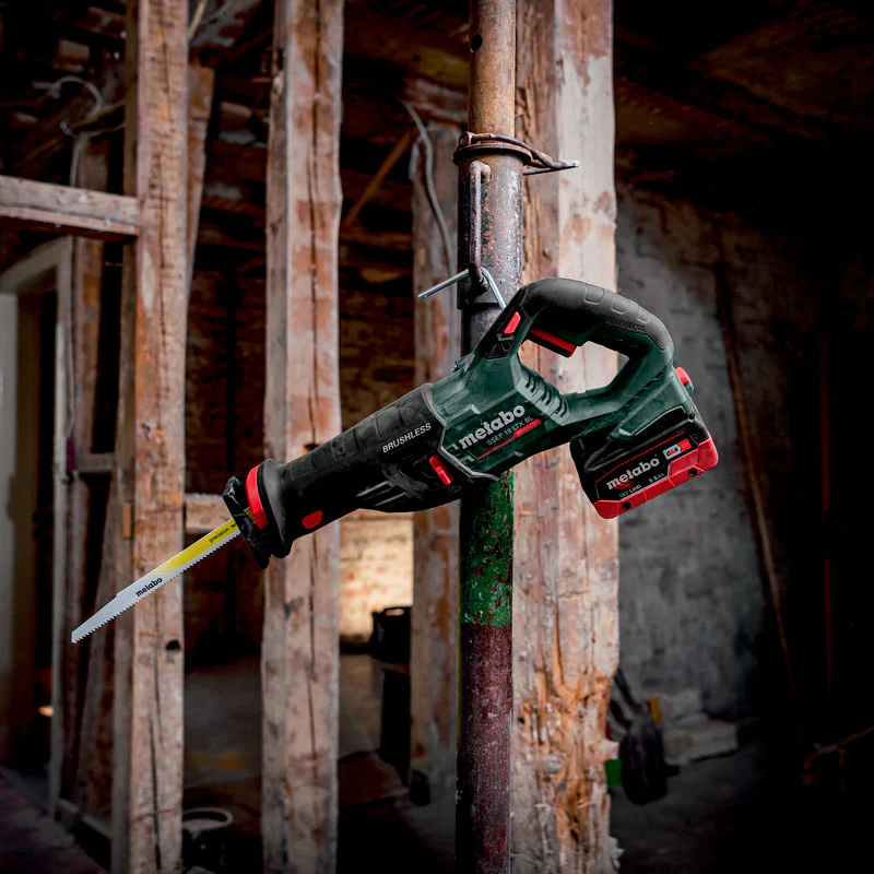 Scie sabre METABO 32mm 18V SSEP 18 LT BL - Pick+Mix (vendu sans batterie) coffret metaBOX - Image 2