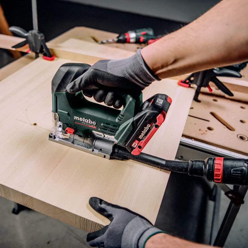 Scie sauteuse METABO "D" 32mm 18V STB 18 LT 130 BL - Pick+Mix (sans batterie ni chargeur), coffret metaBOX - Image 2