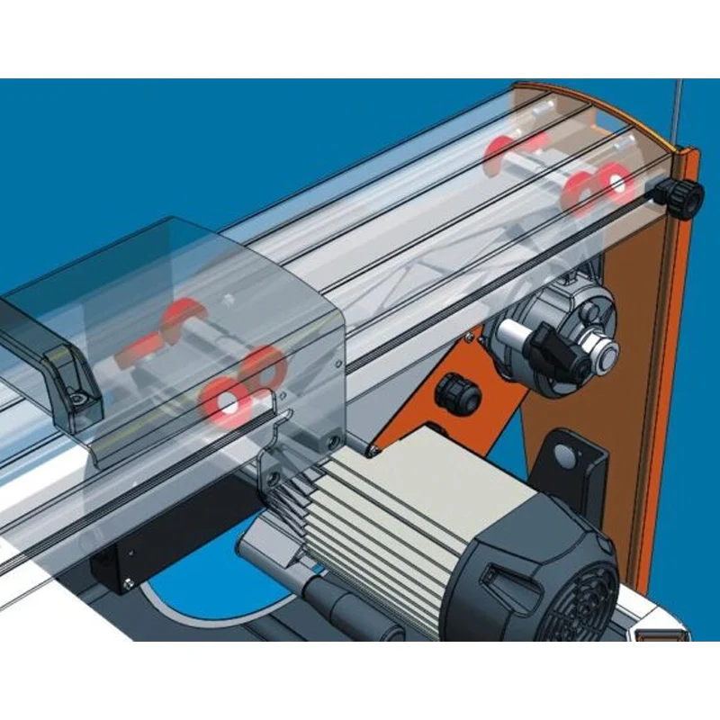 Scie sur table 230V 2.2kW Ø350 DIAM INDUSTRIES PRIME200S + 1 disque CR89 Ø350mm - Image 7