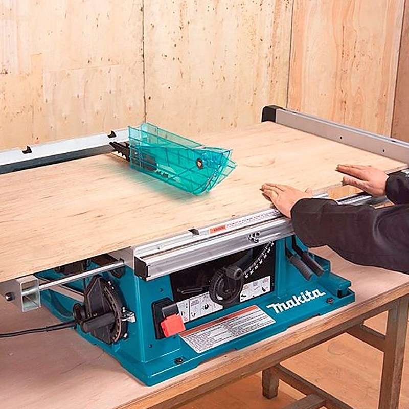 Scie sur table et à coupe d'onglet MAKITA 2704N 1650 W Ø 260 mm - Image 2
