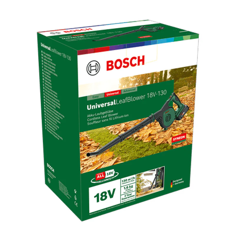 Souffleur sans fil BOSCH UniversalLeafBlower 18V-130 avec 1 batterie 2,5Ah - Image 5