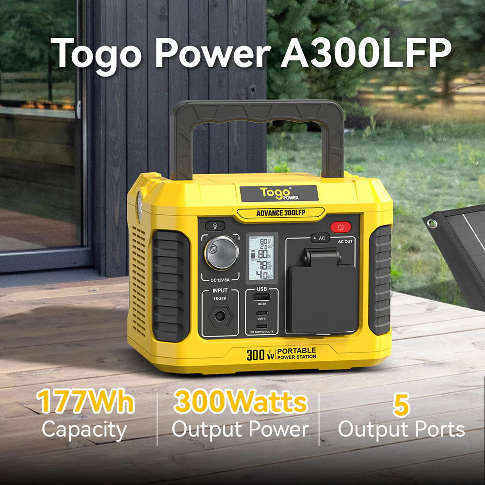 Station d'energie - TOGO POWER - Technologie batterie LiFEPO4 - ADVANCE300LFP - Sortie max AC 400W - Image 12