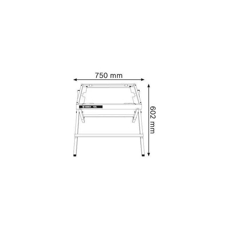 Support de travail BOSCH 0601B24100 - GTA 6000 Professional - Image 3