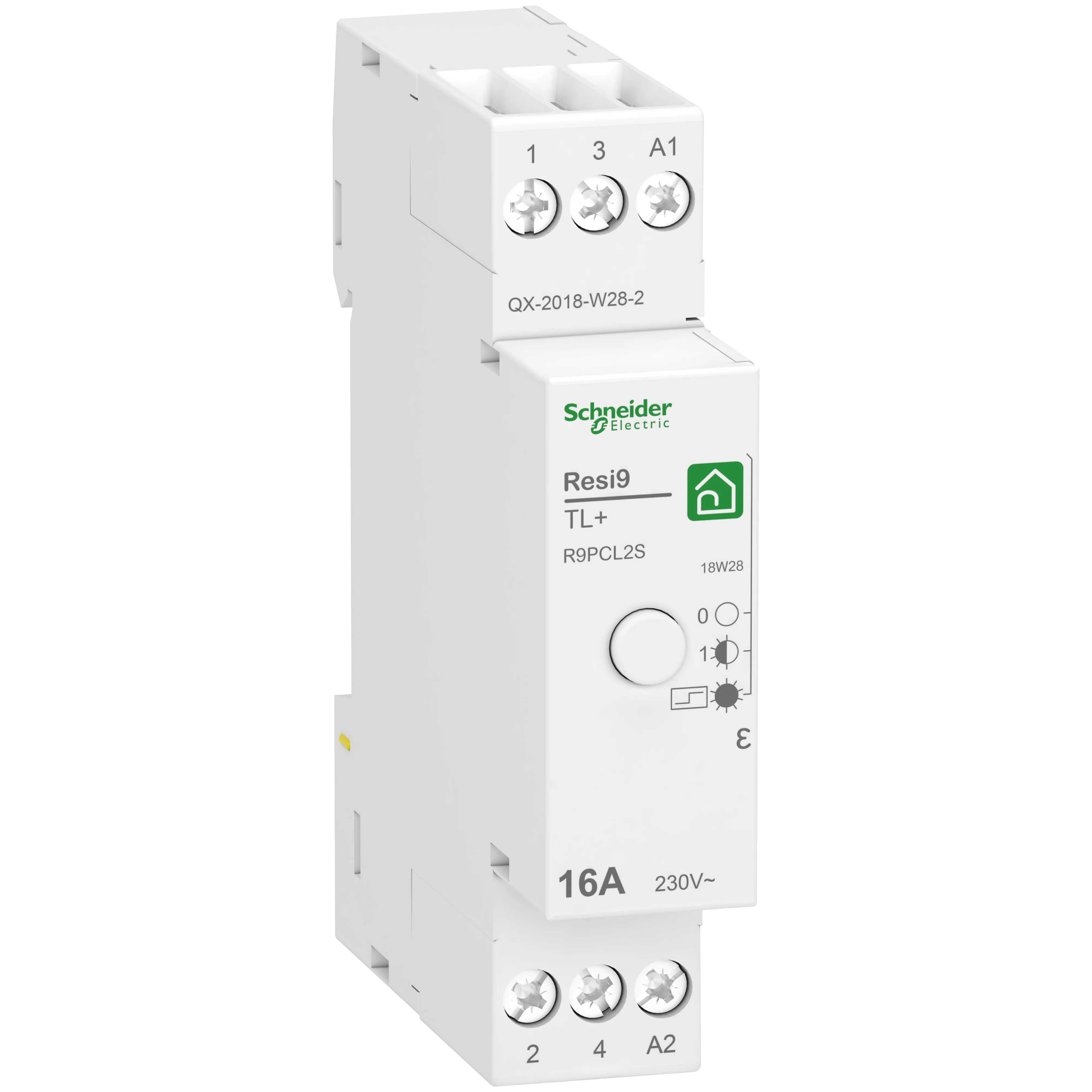 Télérupteur SCHNEIDER R9PCL2S 16A 1NO monophasé silencieux Resi9