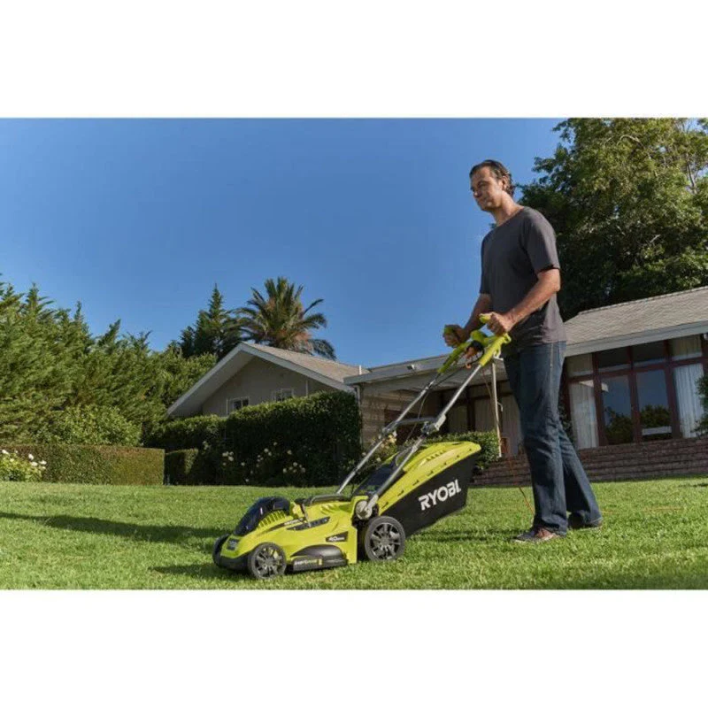Tondeuse 1800 W RYOBI RLM18E40H - Ø coupe 40 cm - ramassage et mulching - double poignée Vertebrae™ - Image 2