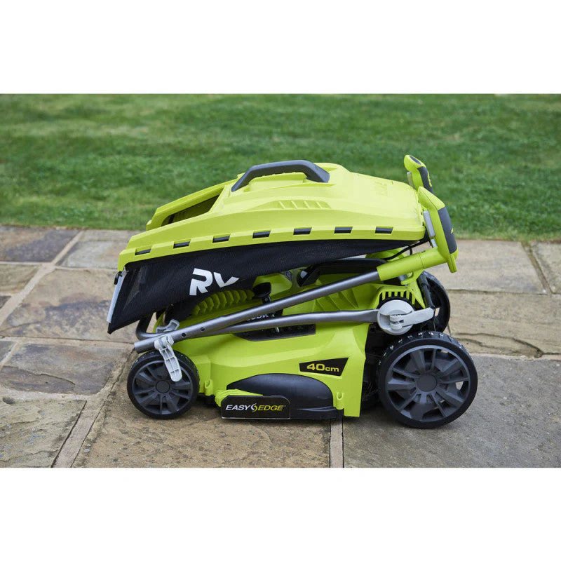 Tondeuse 1800 W RYOBI RLM18E40H - Ø coupe 40 cm - ramassage et mulching - double poignée Vertebrae™ - Image 5