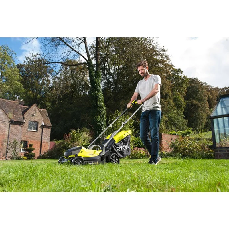 Tondeuse 18V ONE+™ RYOBI OLM1833B Ø coupe 33 cm, ramassage et mulching (Produit seul) - Image 5