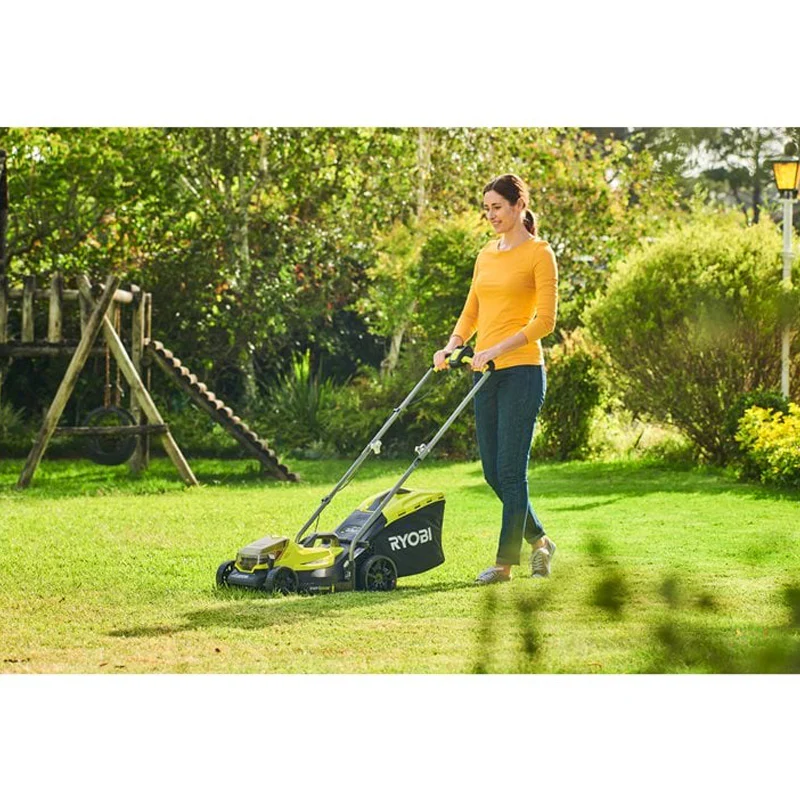Tondeuse 18V ONE+™ RYOBI OLM1833B Ø coupe 33 cm, ramassage et mulching (Produit seul) - Image 7