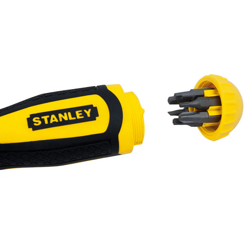 Tournevis porte-embouts a cliquet STANLEY 0-68-010 + 10 embouts - Image 7