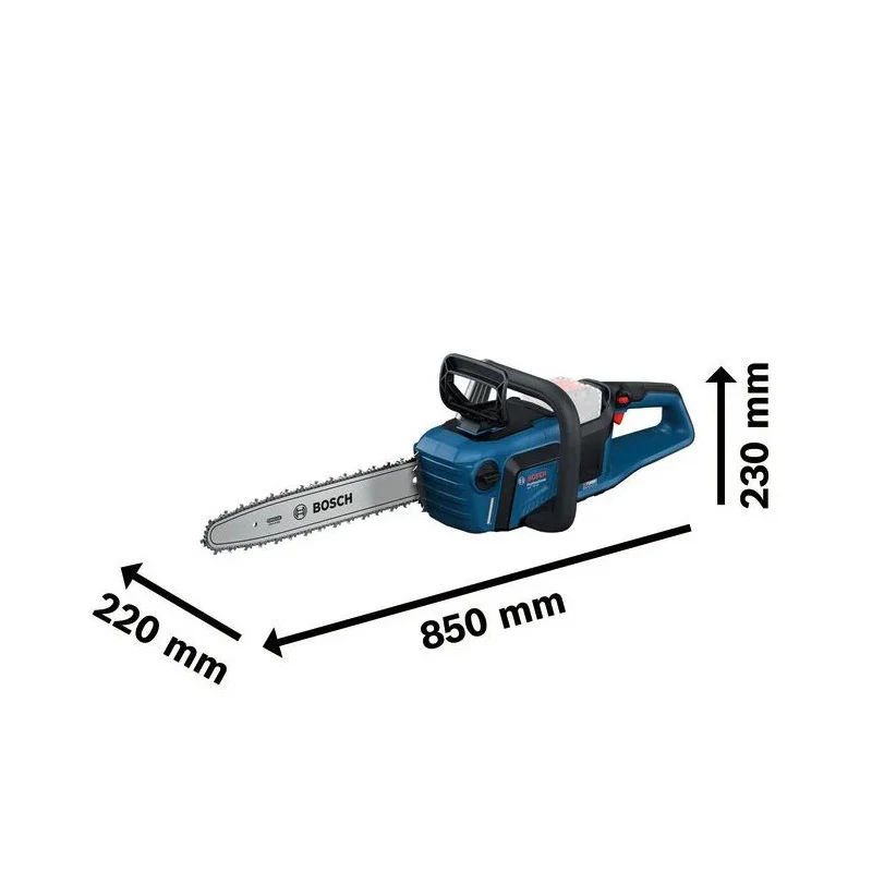 Tronçonneuse 40cm sans-fil BITURBO BOSCH GKE 18V-40 - 0 600 8D3 000 Professional (vendu sans batterie) en carton - Image 2