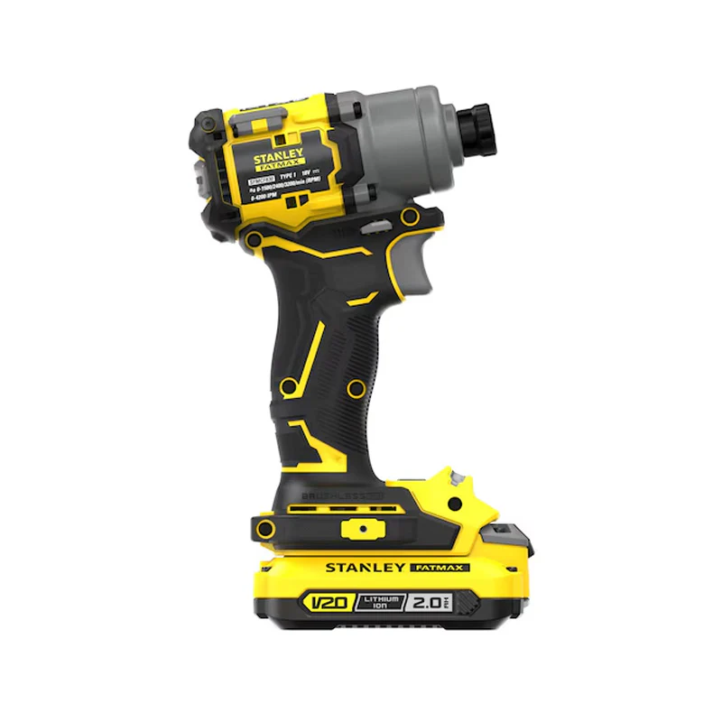 Visseuse À Impacts 203 Nm Brushless - Lithium 18V - 1 Batterie 2 Ah En Kit Prostack - SFMCF830D1T-QW STANLEY FATMAX V20 - Image 2