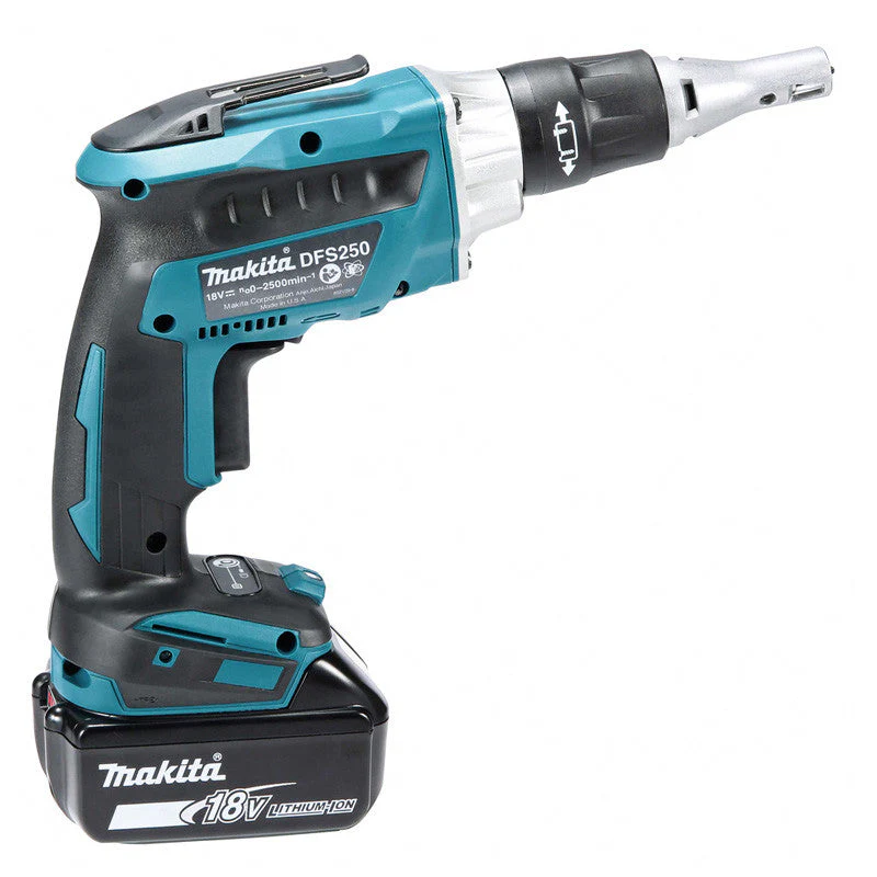 Visseuse plaque de plâtre LXT® MAKITA DFS250RTJ 18 V Li-Ion - 5 Ah - Image 3
