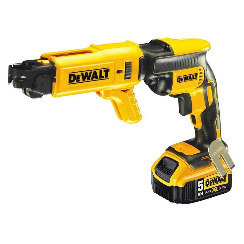 Visseuse à placo 18V DEWALT DCF620P2K-QW Brushless avec coffret, 2 batteries 5,0 Ah et un chargeur pour vis à bande - Image 2